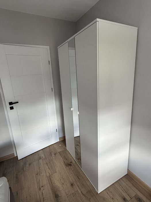VIHALS Szafa/2 drzwi, biały, IKEA, 105x57x200 cm