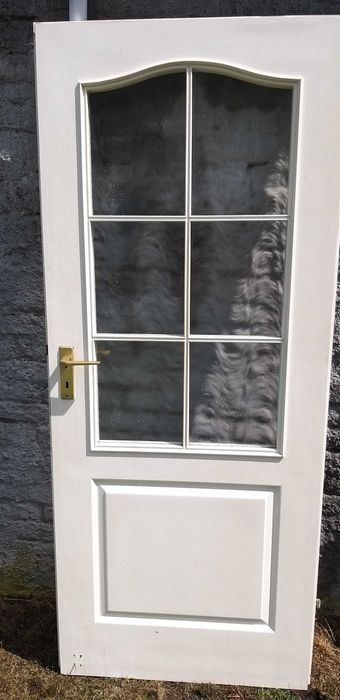 Drzwi wewnetrzne białe. 4 szt