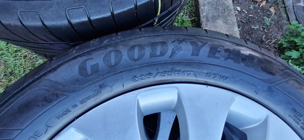 колеса  R17 5x112 +  гума Goodyear 225 45 r17  2024