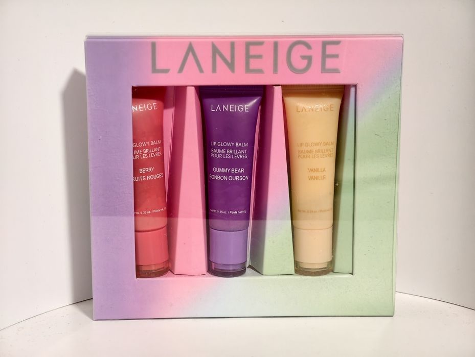 Laneige lip balm balsam do ust usta głów balm zestaw trio 3 zestaw