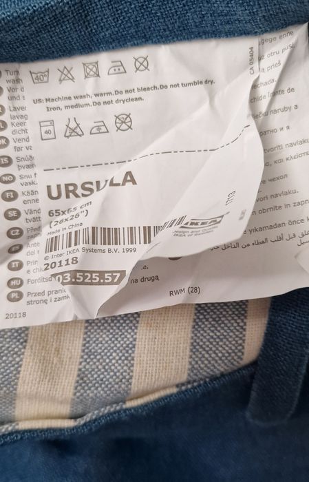 Almofada Ikea 65-65 cm