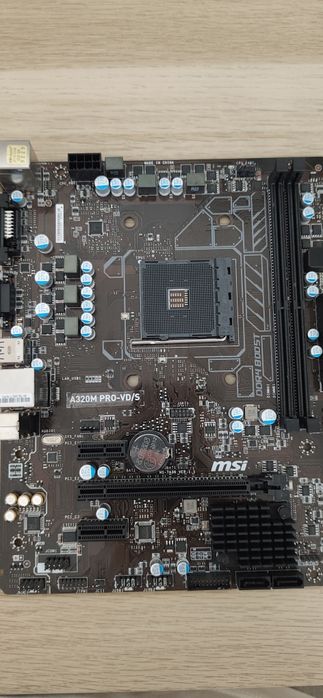 Motherboard MSI A320M pro-VD/s