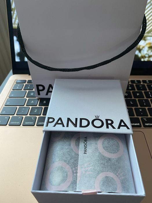 Pandora duże pudełko plus torebka prezentowa