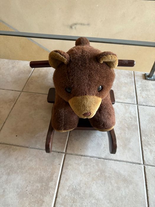 Urso Madeira / Cavalo de madeira