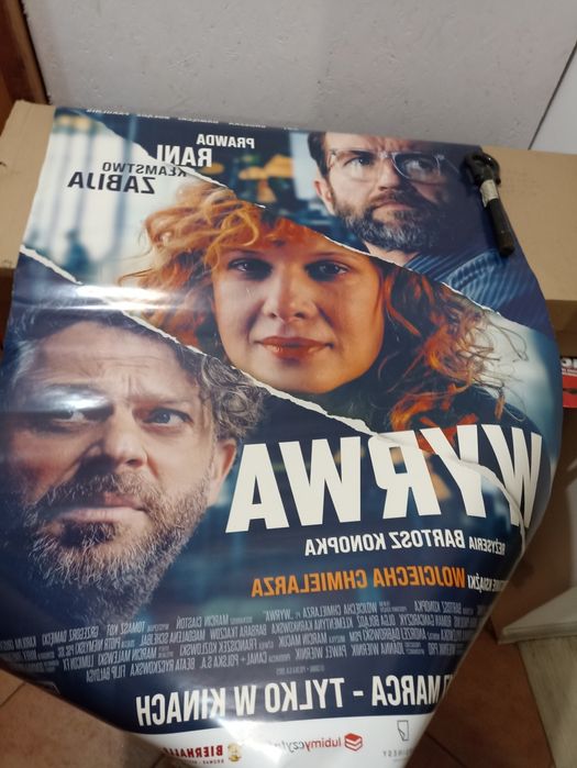 5 oryginalnych plakatów filmowych kinowych