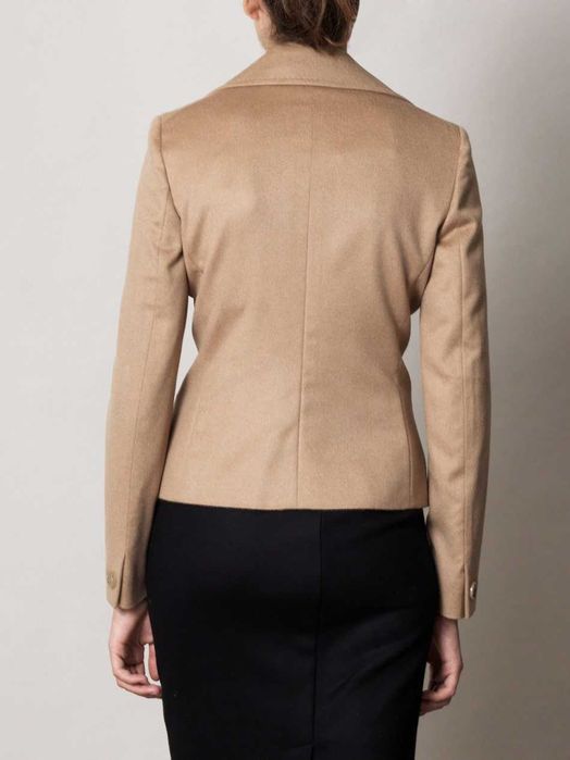 Шерстяной пиджак MaxMara camel samovar jacket, p.M