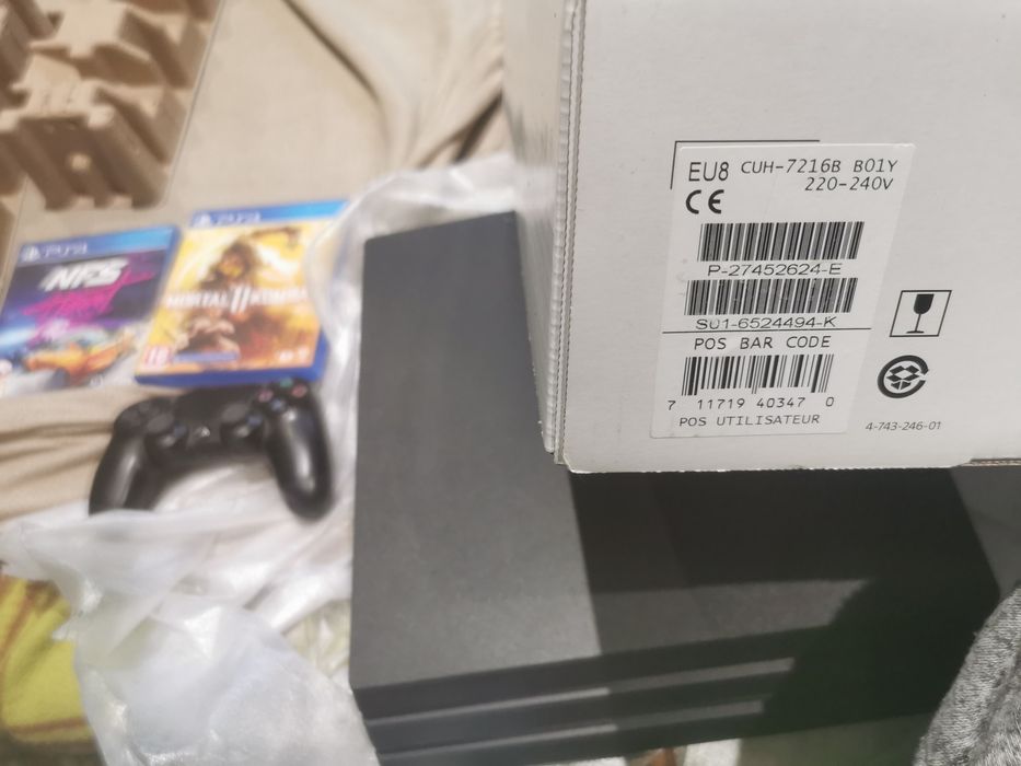 Ps4 pro pad dwie gry