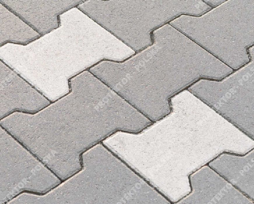 kostka brukowa BEHATON tetris powierzchnia droga parking techniczna