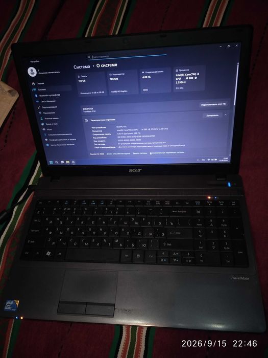Ноутбук Windows 10, core i3