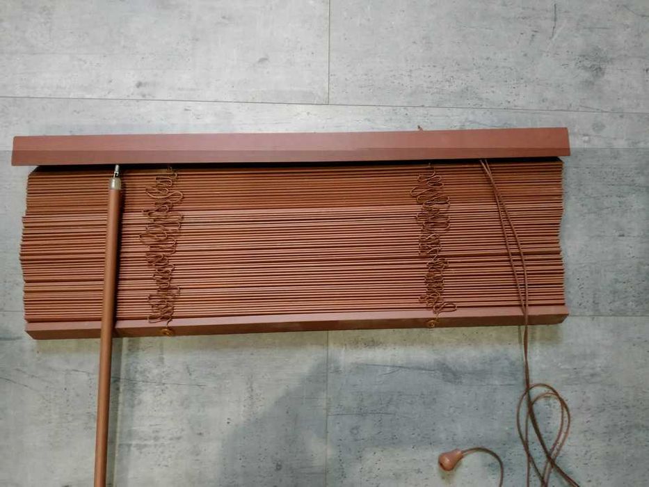 roleta drewniana Żaluzja 60 x 130 cm NOWA
