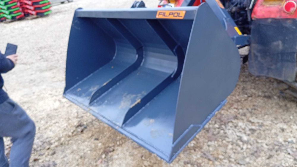 Łycha łyżka kiper na tył ciągnika z hydrauliką 1,2m 1,5m 2m 1,8 m