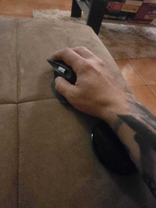 Apoio de pulso ergonómico magnético para rato