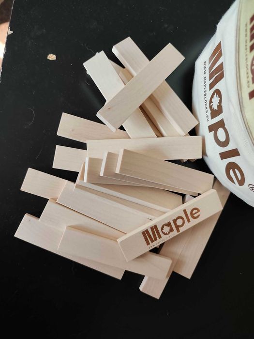 Drewniane klocki Maple 400 szt