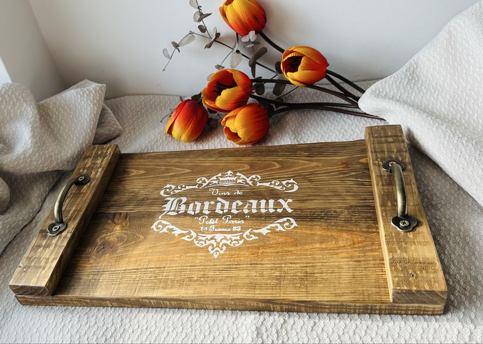 Tabuleiro rustico/bandeja