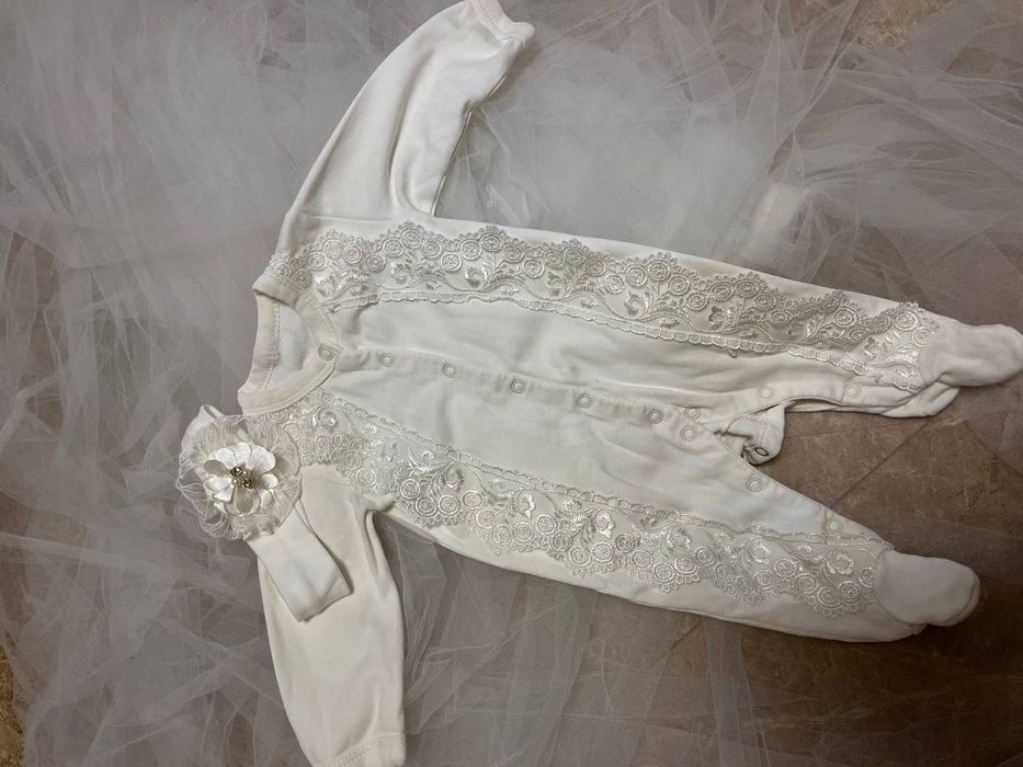 Чоловічок на дівчинку,хрестили,виписка