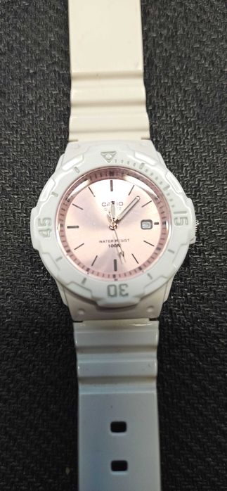 CASIO LRW-200H damski zegarek na rękę biały