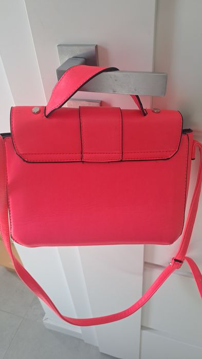 Stradivarius torebka fuksja ciemny róż