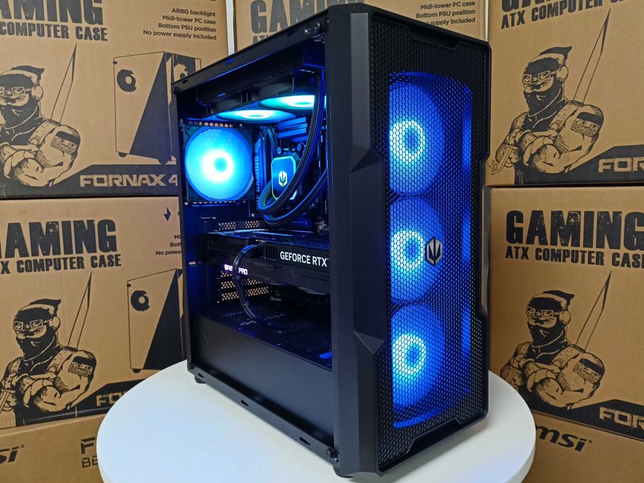 Nowy Komputer Gamingowy AIO Ryzen 7 9800X3D 32GB 2000SSD RTX 5070 Ti