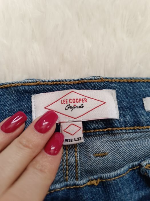 Męskie spodnie jeansowe Lee Cooper rozmiar W32 L32