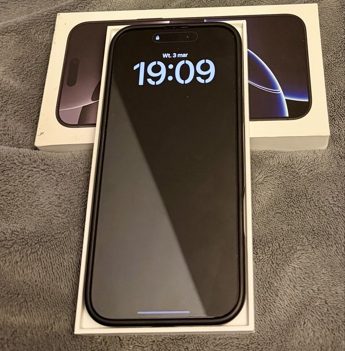 Iphone 16 pro max 256GB Titan Black