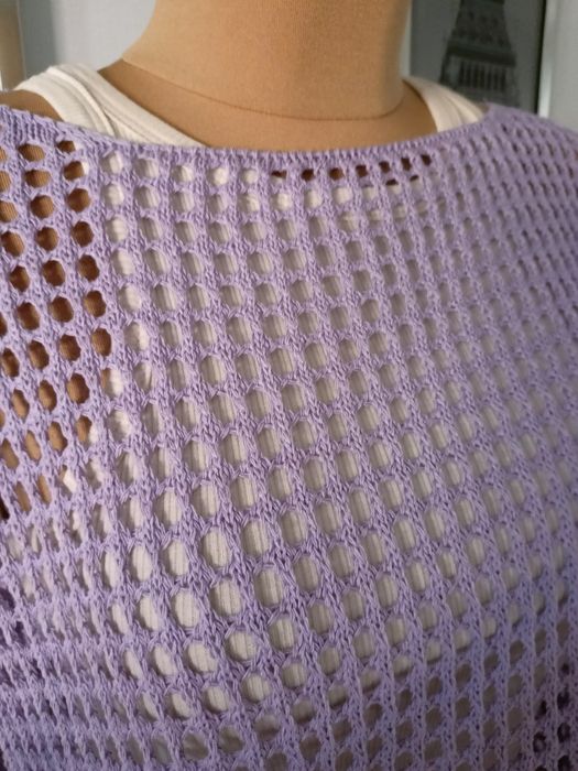 bluzka narzutka ażurowa NOWA z metką wloska oversize