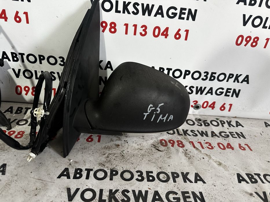 Зеркала Volkswagen Golf 5 чорні | Оригінал | Ліве / Праве