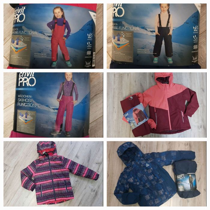 Термо куртка штани напівкомбінезон lupilu cirivit інші зимова лижна