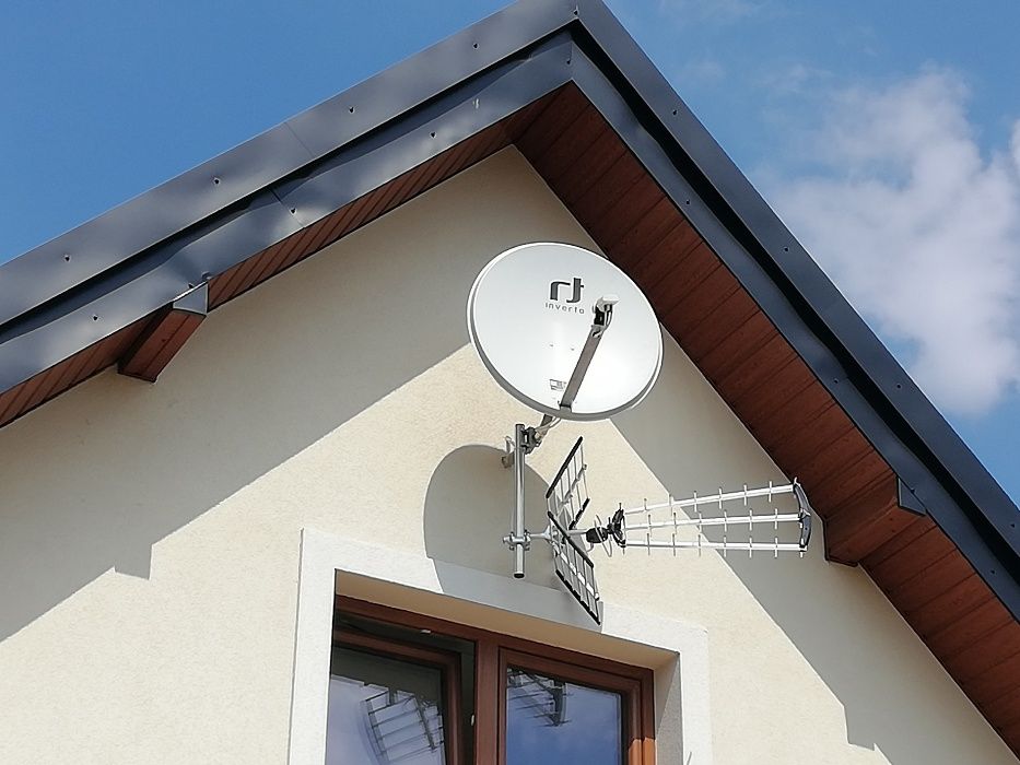 Serwis anten, montaż, ustawienie 7/24h Polsat, Canal+ Orange DVB-T2