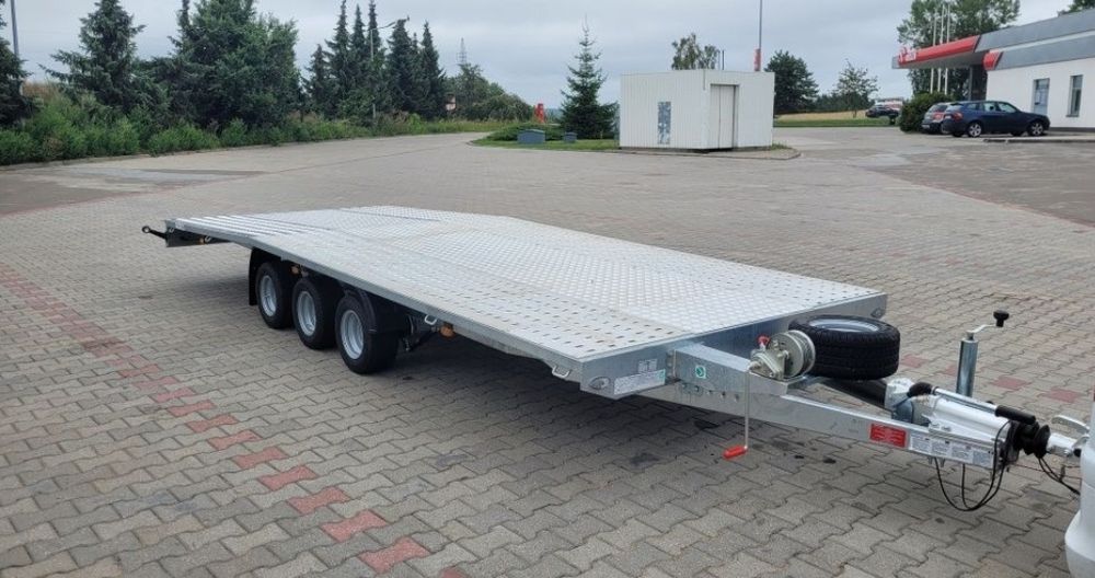 Laweta 5,5m 8,0m  3 osie WYPOŻYCZALNIA