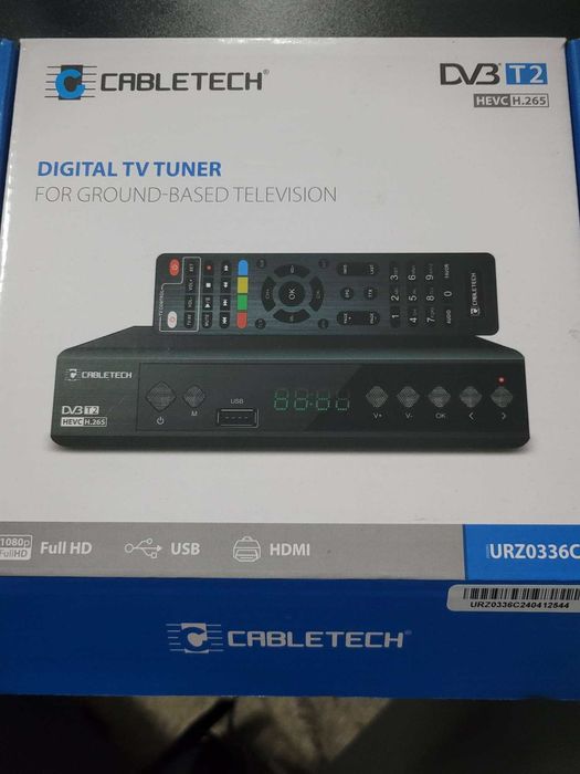 Dekoder DVB T2 cabletech