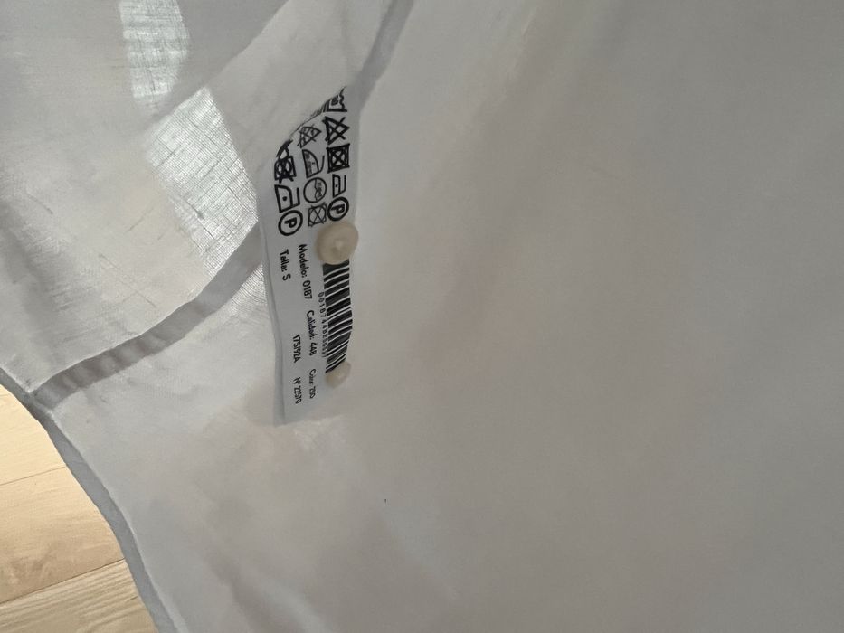 Camisa de Linho Massimu Dutti S NOVA