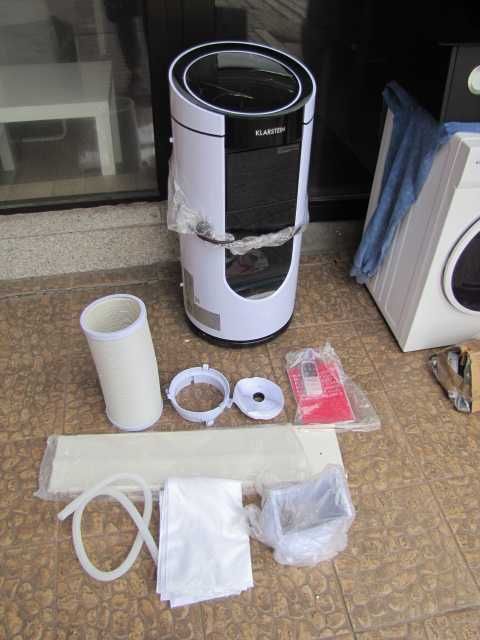 Klimatyzator przenośny osuszacz 9000 BTU 2,6 kW, 950W pilot biały