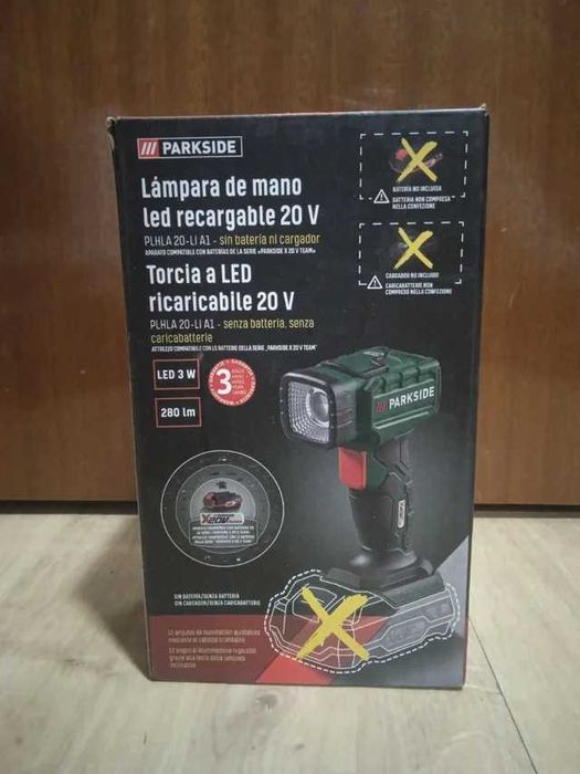 Parkside - Lanterna led 20V