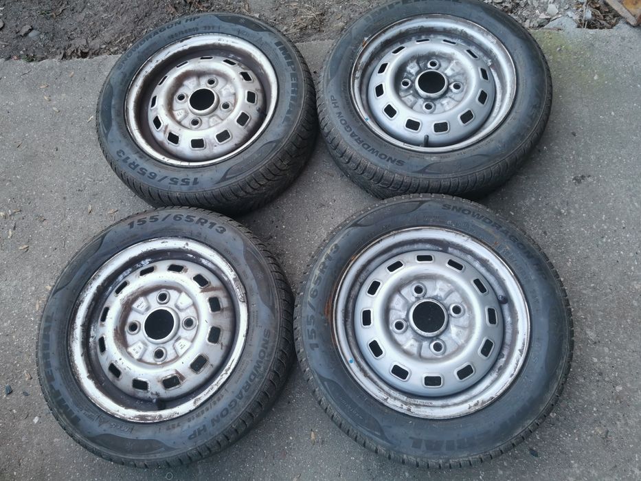 Opony całoroczne/zimowe po 20r 13/14 felgi 4x98/100/108/114.3 5x100