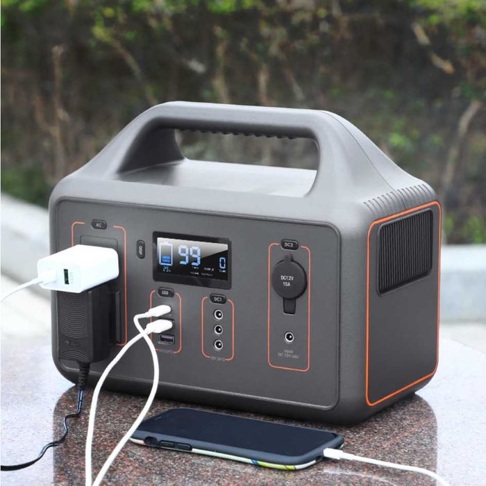Портативна електростанція Volt Polska TRAVEL POWERBOX 1200 (600W) Зарядний пристрій для котла Портативная электростанция