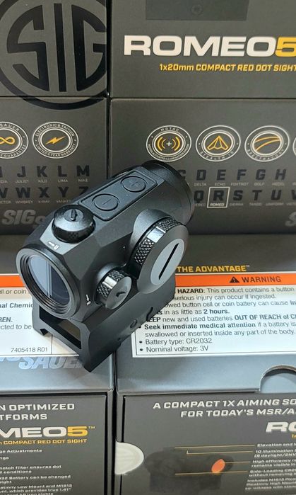 Колиматорный прицел Sigsauer Romeo5 SOR52001