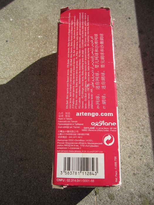 Miniball x3 Artengo mini ténis e ténis de praia