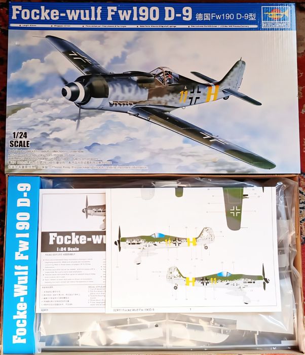 Збірні моделі авіації 1:24