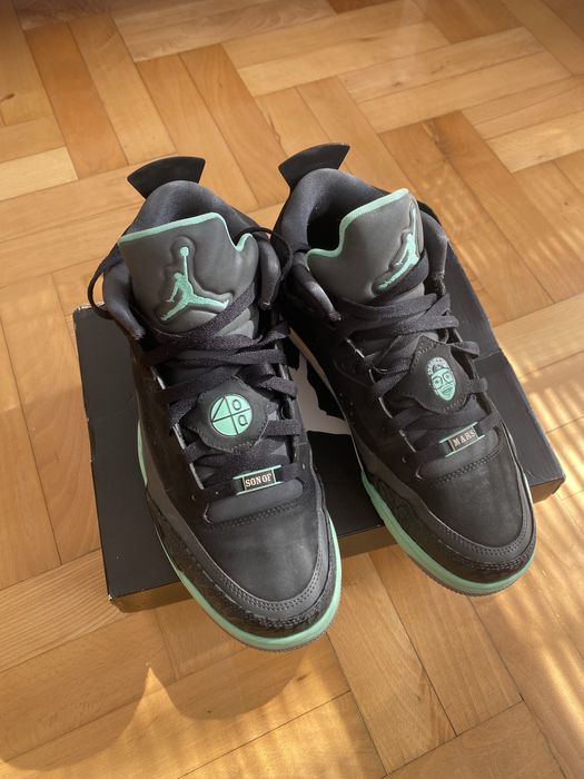 air jordan son of mars low green glow 2013 us9