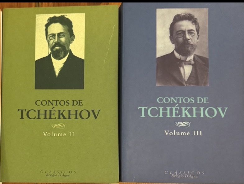 Contos de Tchékhov volumes I, II e III