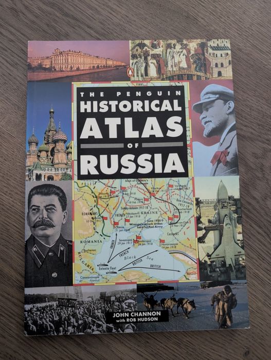 The Penguin Historical Atlas of russia — атлас Росії
