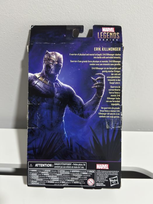 Action Figure Marvel Legends Series Erik killmonger