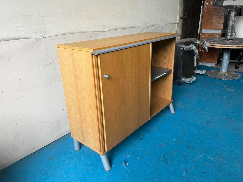 Komoda szafa biurowa Kinnarps drzwi przesuwne 95x120x42 duża ilość