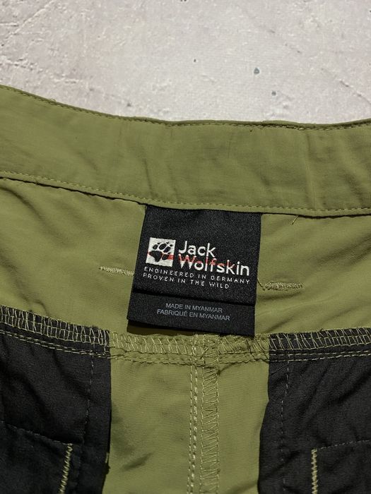 Шорты Jack Wolfskin , трекинговые , хаки , для похода карго