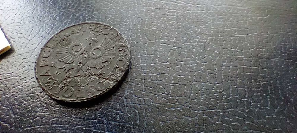 Stare monety 20 groszy cynk 1923  2RP cudo Destrukt