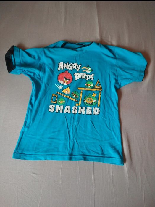 Niebieska Koszulka Angry Birds