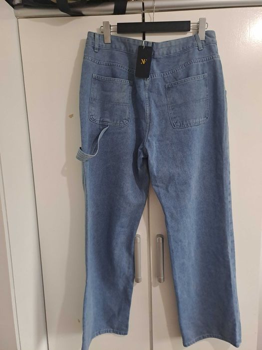 Spodnie jeans niebieskie