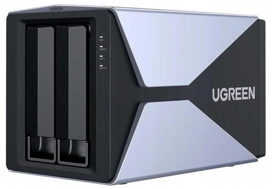 UGREEN Obudowa dysku twardego 2Bay RAID USB 3.0do 2,5/3,5 SATA HDD/SSD