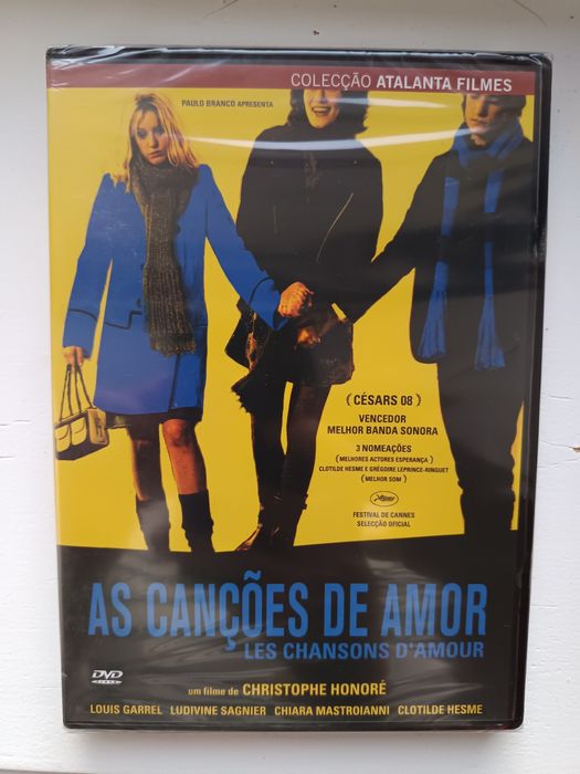 DVD canções de amor