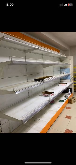 Стелаж б/у білий